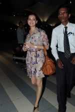 Dia Mirza return from Singapore after attending IIFA Awards in Mumbai on 11th June 2012 (70).JPG