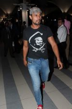 Randeep Hooda return from Singapore after attending IIFA Awards in Mumbai on 11th June 2012 (1).JPG