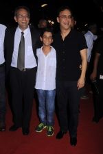Vidhu Vinod Chopra, Rajesh Mapuskar, Ritvik Sahore at Ferrari Ki Sawari premiere in Mumbai on 14th June 2012 (96).JPG