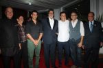 Amitabh Bachchan, Vidhu Vinod Chopra, Sharman Joshi, Prem Chopra at Prem Chopra_s bash for the success of Sharman Joshi_s film Ferrari Ki Sawaari on 20th June  2012 (78).JPG