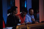 Karan Johar, Abhishek Bachchan, Rohit Shetty on the sets of Jhalak Dikhhlaa Jaa 5 in Filmistan on 20th June 2012 (32).JPG