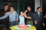 Salman Khan, Boman Irani, Ritvik Sahore, Sharman Joshi at Prem Chopra_s bash for the success of Sharman Joshi_s film Ferrari Ki Sawaari on 20th June  2012 (157).JPG