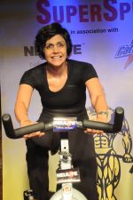 Mandira Bedi graces Gold_s Gym promotion in Mumbai on 24th June 2012 (17).JPG