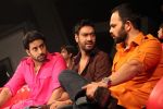 Abhishek Bachchan, Rohit Shetty, Ajay Devgan at Bol Bacchan promotions on Zee Lil champs in Mahalaxmi on 25th June 2012 (21).JPG