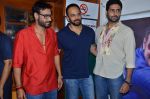Abhishek Bachchan, Rohit Shetty, Ajay Devgan promote film Bol Bachchan on the sets of Taarak Mehta Ka Ooltah Chashmah in Andheri, Mumbai on 28th June 2012 (90).JPG