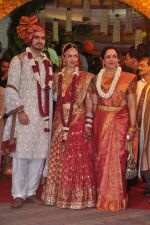 Esha Deol, Bharat Takhtani, Hema Malini at Esha Deol_s wedding in Iskcon Temple on 29th June 2012 (281).JPG