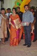 Vyjayanthimala at Esha Deol_s wedding in Iskcon Temple on 29th June 2012 (38).JPG