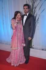 Esha Deol, Bharat Takthani at Esha Deol_s wedding reception in five-star hotel,Mumbai on 30th June 2012 (61).JPG