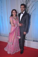 Esha Deol, Bharat Takthani at Esha Deol_s wedding reception in five-star hotel,Mumbai on 30th June 2012 (64).JPG