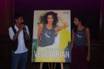 Poorna Jagannathan proudly declares, I AM A VEGETARIAN in new PETA AD in Mumbai on 9th July 2012 (2).JPG
