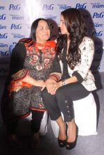 Neha Dhupia with her mom at Moms of Indian Olympics athletes organised by P & G in ITC, Parel on 21st July 2012 (45).JPG