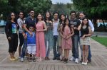 Sanjeeda Sheikh, Giriraj Kabra,Raj Mange,Reshmi Ghosh,Aparna Tarakad, Shreya Jha, Pankaj Tiwari,Sachin Shroff, Jayshree Soni at Sahara One TV stars Alibaugh day out in Mumbai on 29th July 2012 (61).JPG