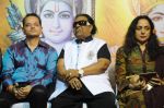 Champak Jain, Ravindra Jain with Hema Malini at the launch of Ravindra Jain_s devotional album by Venus Worldwide Entertainment Pvt. Ltd on 3rd Aug 2012.JPG