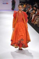 Model walk the ramp for Shruti Sancheti show at Lakme Fashion Week Day 3 on 5th Aug 2012 (43).JPG