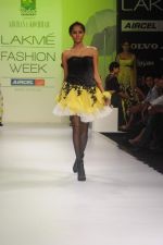 Model walk the ramp for Archana Kocchar show at Lakme Fashion Week 2012 Day 5 in Grand Hyatt on 7th Aug 2012 (4).JPG