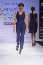 Model walk the ramp for Atithi Gupta show at Lakme Fashion Week 2012 Day 5 in Grand Hyatt on 7th Aug 2012 (25).JPG