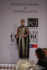 Model walk the ramp for Anamika Khanna show at PCJ Delhi Couture Week on 9th Aug 2012 (262).JPG