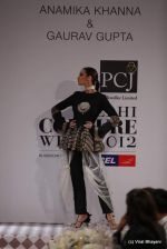 Model walk the ramp for Anamika Khanna show at PCJ Delhi Couture Week on 9th Aug 2012 (266).JPG