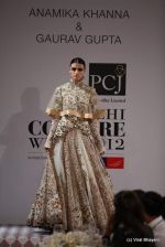 Model walk the ramp for Anamika Khanna show at PCJ Delhi Couture Week on 9th Aug 2012 (272).JPG