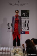 Model walk the ramp for Anamika Khanna show at PCJ Delhi Couture Week on 9th Aug 2012 (277).JPG
