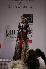 Model walk the ramp for Anamika Khanna show at PCJ Delhi Couture Week on 9th Aug 2012 (279).JPG