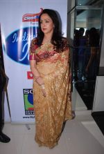 Hema Malini on location of Indian Idol in Filmcity,Mumbai on 18th Aug 2012 (14).JPG