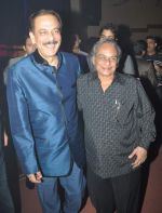 Subrata Roy with Pyarelal at Krishendu sen album launch in Mumbai on 21st Aug 2012.jpg