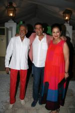 Suresh Bhojwani, AD Singh & Devika Bhojwani at olive Mahalaxmi_s 4th Anniversary in Mumbai on 26th Aug 2012.JPG