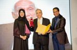 Reem Al Hashimy(UAE Minister), Mr. GG Valrani, Prof. Arindam Chaudhuri at the launch of PowerBrands Rising Stars 2012-13 in Dubai on 29th Aug 2012.jpg