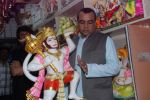 Paresh Rawal sells Ganesh idols for the promotion of his film Oh My God on 7th Sept 2012 (41).JPG