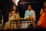 Asha Bhosle, Madhuri Dixit at Gautam Rajyadhaksha_s book launch in Ravindra Natya Mandir on 14th Sept 2012 (19).JPG