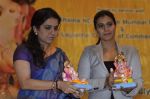 Kajol, Shaina NC at Times Green Ganesha launch in Lala College on 18th Sept 2012 (4).JPG