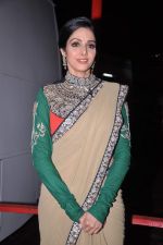 Sridevi snapped in Sabyasachi Dress on the sets of KBC on 18th Sept 2012 (24).JPG
