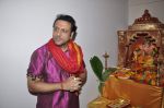 Govinda at Ganpati celebrations in Mumbai on 19th Sept 2012 (52).JPG