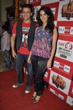 Vivek Oberoi and Mallika Sherawat promotes BIG Green Ganesha 2012 campaign by 92.7 BIG FM at BIG FM studio, Andheri West, Mumbai on 21st Sept 2012 (8).JPG