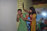 Vivek Oberoi and Mallika Sherawat promote Kismat, Love, Paisa, Dilli at Pritam da dhaba in Dadar, Mumbai on 27th Sept 2012 (92).JPG