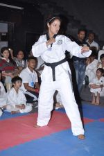 Neetu Chandra get Taekwondo Second Dan Black Belt at The Taekwondo Challenge � 2012 in Once More Studio, Opp. World Gym, Goregaon on 30th Sept 2012 (11).JPG