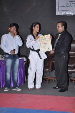 Neetu Chandra get Taekwondo Second Dan Black Belt at The Taekwondo Challenge � 2012 in Once More Studio, Opp. World Gym, Goregaon on 30th Sept 2012 (20).JPG