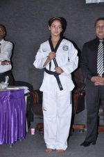 Neetu Chandra get Taekwondo Second Dan Black Belt at The Taekwondo Challenge � 2012 in Once More Studio, Opp. World Gym, Goregaon on 30th Sept 2012 (22).JPG