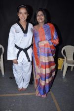 Neetu Chandra get Taekwondo Second Dan Black Belt at The Taekwondo Challenge � 2012 in Once More Studio, Opp. World Gym, Goregaon on 30th Sept 2012 (69).JPG