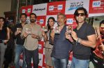 Arjun Rampal, Esha Gupta, Sulaiman Merchant, Prakash Jha, Salim Merchant  at the Audio release of Chakravyuh on 92.7 BIG FM on 3rd oct 2012 (30).JPG