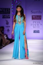 Sarah Jane Dias walk the ramp for Surily Goel Show at Wills Lifestyle India Fashion Week 2012 day 1 on 6th Oct 2012 (35).JPG