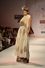 Model walk the ramp for Prama by Pratima Pandey Show at Wills Lifestyle India Fashion Week 2012 day 4 on 9th Oct 2012 (49).JPG