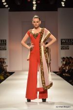 Model walk the ramp for Joymitra Show at Wills Lifestyle India Fashion Week 2012 day 5 on 10th Oct 2012 (137).JPG