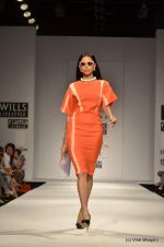 Model walk the ramp for Shivan and Narresh Show at Wills Lifestyle India Fashion Week 2012 day 5 on 10th Oct 2012 (11).JPG