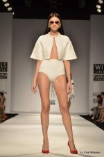 Model walk the ramp for Shivan and Narresh Show at Wills Lifestyle India Fashion Week 2012 day 5 on 10th Oct 2012 (53).JPG