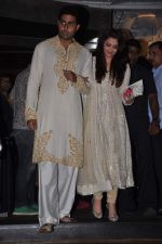 Abhishek Bachchan, Aishwarya Rai Bachchan at Amitabh Bachchan_s 212 Bday bash on 11th Oct 2012 (62).JPG