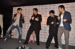 Varun Dhawan, Alia Bhatt, Karan Johar, Sidharth Malhotra at Student Of The Year team launches Filmfare_s latest issue in Vie Lounge on 11th Oct 2012 (71).JPG