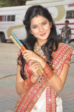 Jennifer Winget at Star Plus Dandia shoot in Malad, Mumbai on 15th Oct 2012 (118).JPG