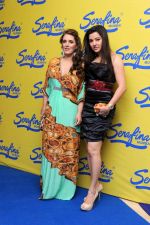 Pria Kataria Puri with Kaykasshan Patel  at Serafina launch in Palladium, Mumbai on 19th Oct 2012.jpg